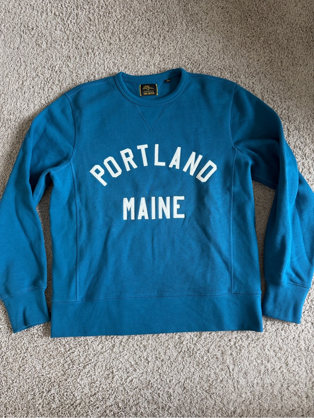 LL Bean x Todd Snyder Portland Maine Crewneck Sweater
